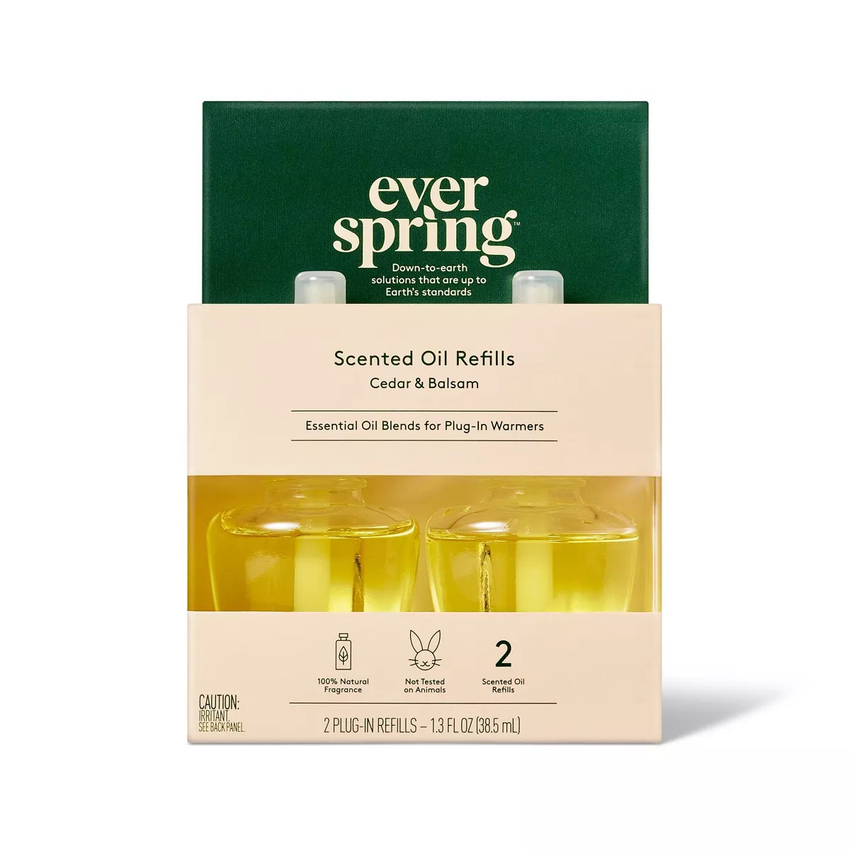 Scented Oil Refill Air Freshener - Cedar & Balsam - 1.3 fl oz/2pk - Everspring™ | Target