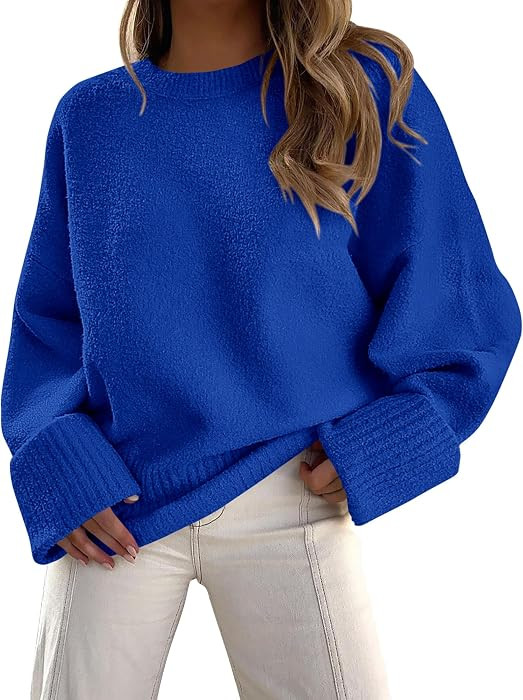 PRETTYGARDEN Women's Fall Fashion Cozy Oversized Sweaters | Amazon (US)