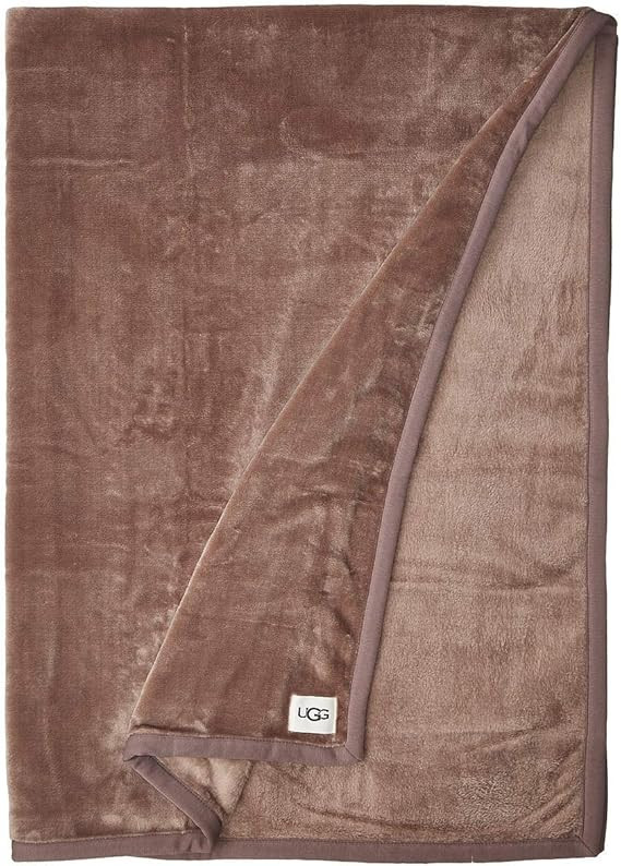 UGG Unisex-Adult's Duffield Throw Ii Blanket, Stormy Grey, NA | Amazon (US)
