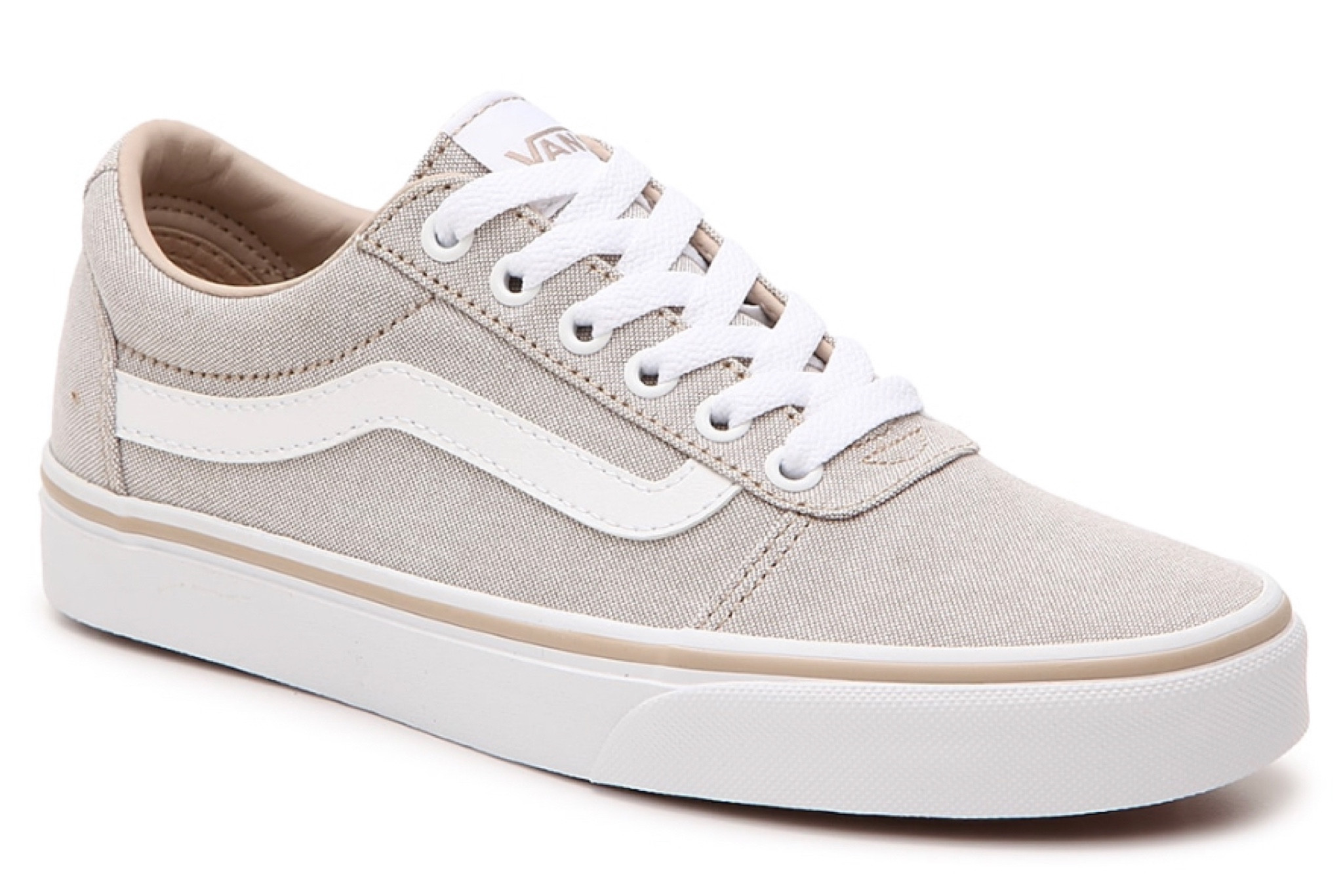 vans ward lo sneaker women's taupe