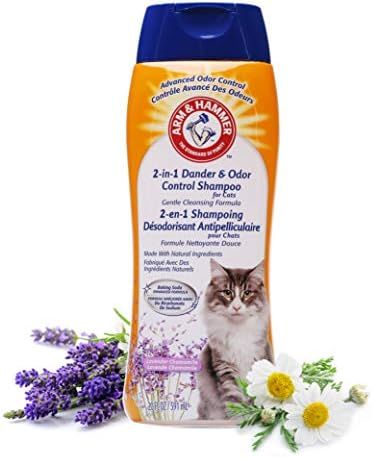 Arm & Hammer 2-in-1 Deodorizing & Dander Reducing Shampoo for CatsCat Dander Remover for Cat Dand... | Amazon (US)