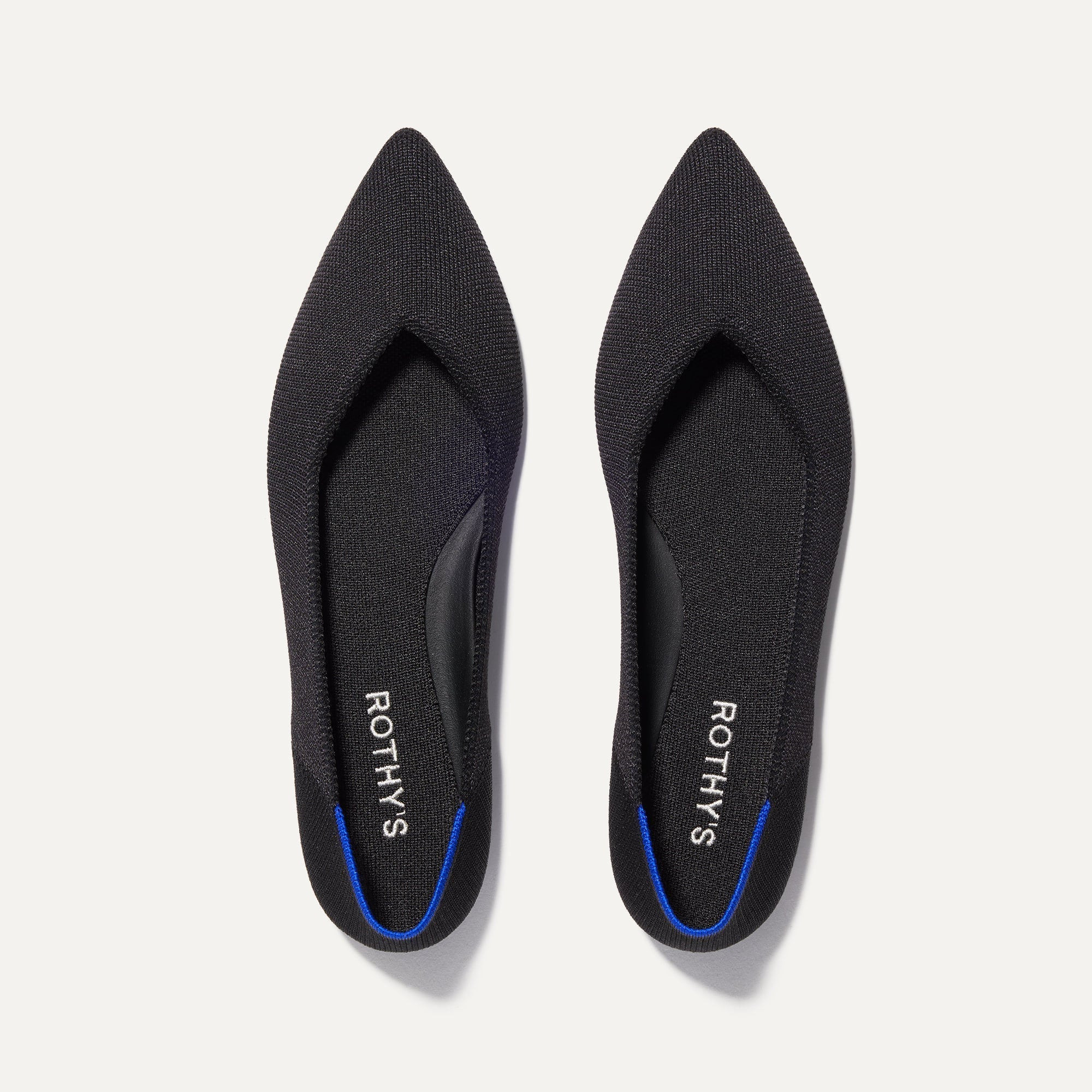 The Point II in Black | Regular & Wide Flats | Rothy's | Rothy's