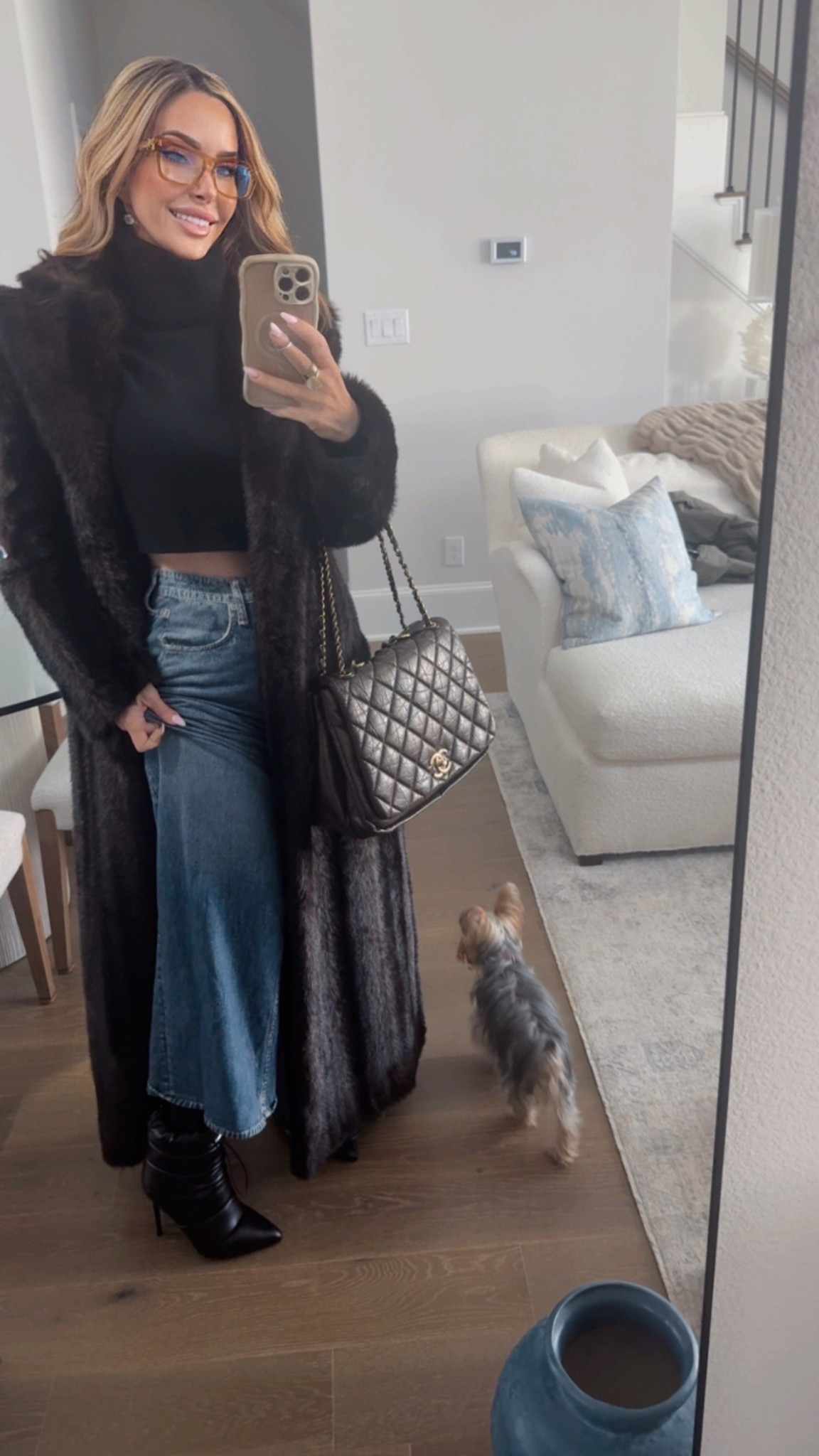 Dress for the weather that you want. It’s fall in Dallas a.k.a. 65°. Lol. Happy Monday ya’ll! 

#LTKStyleTip #LTKSeasonal #LTKHoliday