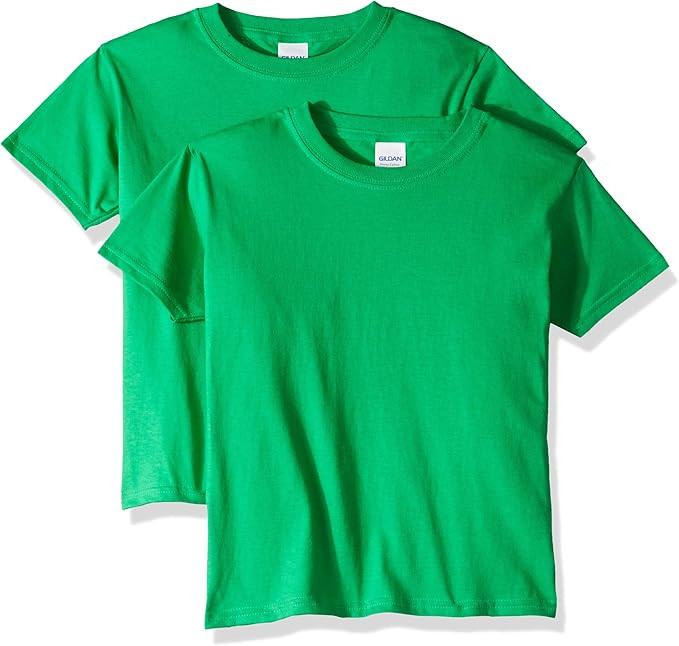 Gildan Youth Heavy Cotton T-Shirt, Style G5000B, 2-Pack | Amazon (US)