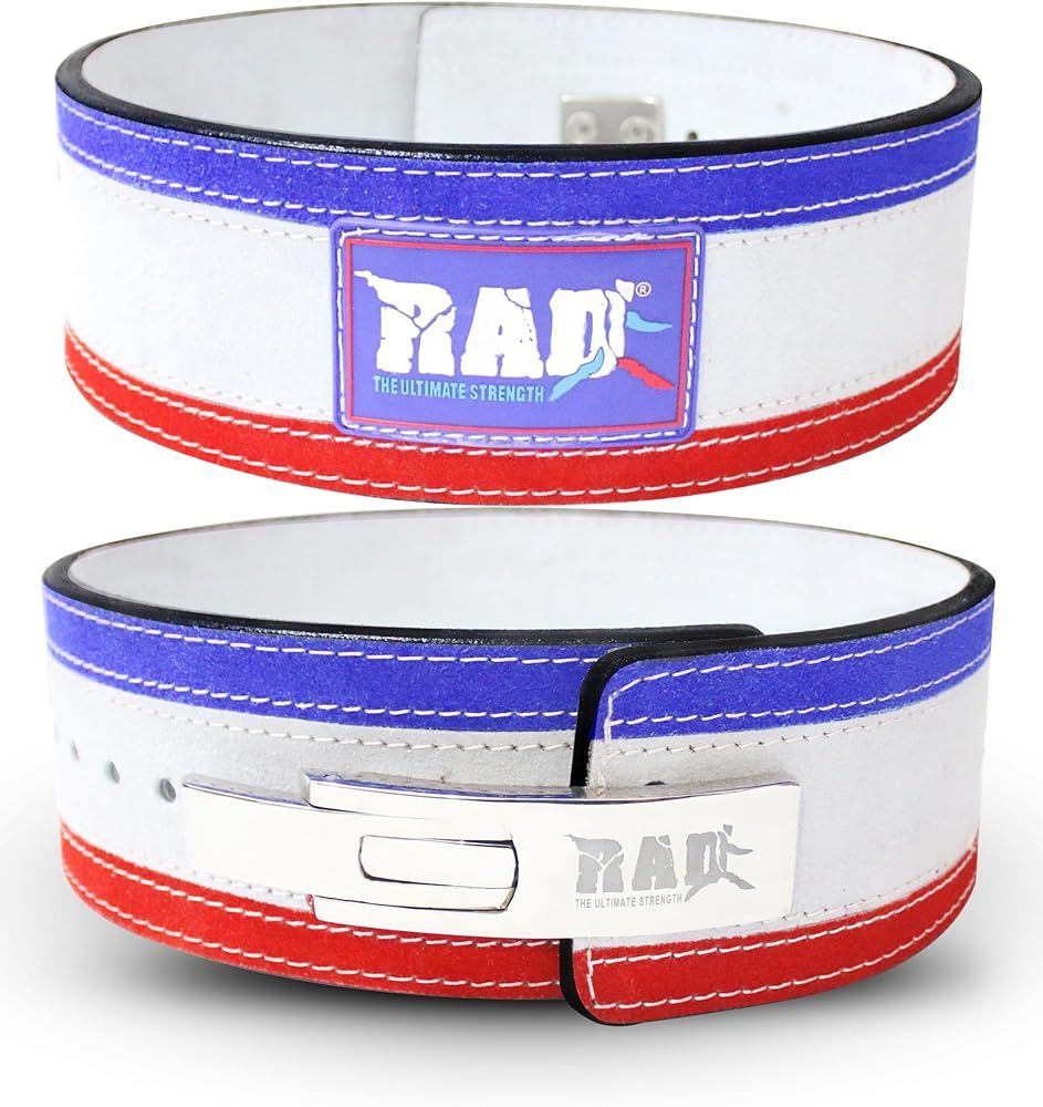 RAD Weight Lifting Belt for Men & Women – 4 Inch wide Weight Belt for Men – 10 mm Thick Weigh... | Amazon (US)