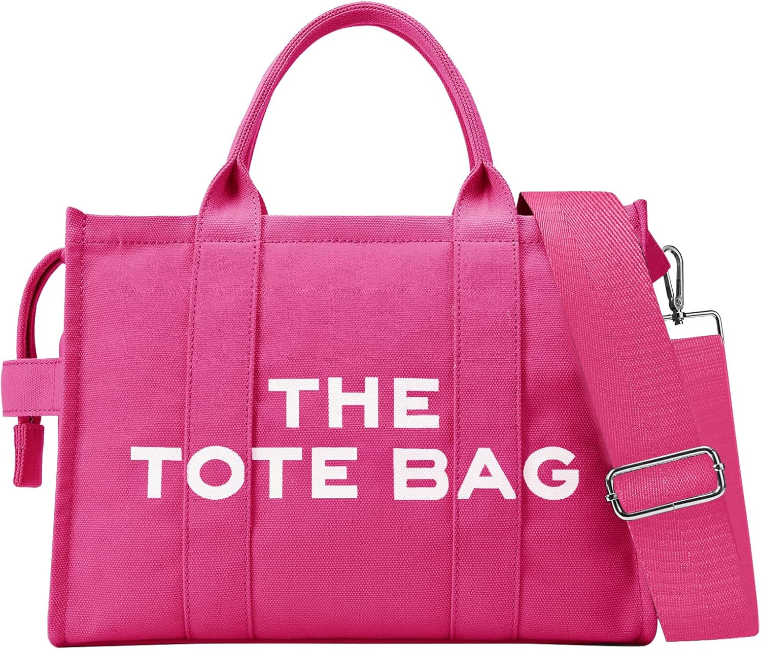 CuireeL Tote Bag for Women, Canvas Tote Bags with Zipper Handbag Tote Purse Crossbody Bags for Wo... | Amazon (US)