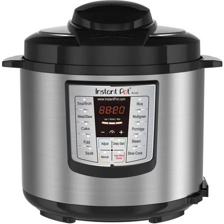 Instant Pot LUX60 V3 6 Qt 6-in-1 Multi-Use Programmable Pressure Cooker, Slow Cooker, Rice Cooker, S | Walmart (US)