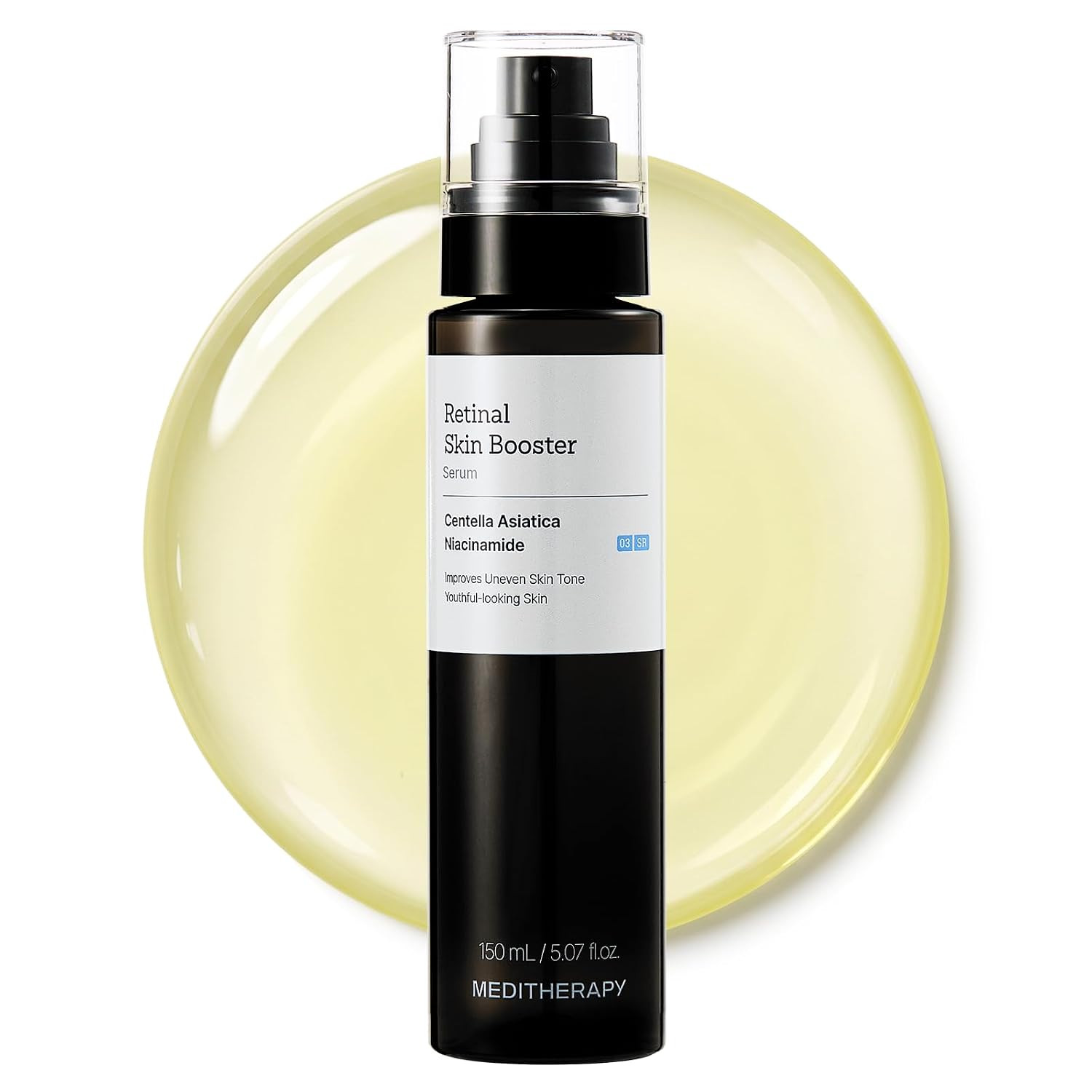 MEDITHERAPY Retinal Skin Booster Serum 5.07 fl oz | Retinaldehyde, Niacinamide, Cica | Korean Hyd... | Amazon (US)