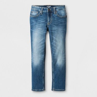 Boys' Stretch Skinny Fit Jeans - Cat & Jack™ Medium Wash | Target