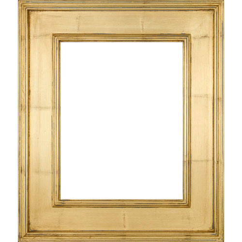 Gold with Gray Patina Plein Air Picture Frame | Picture Frames
