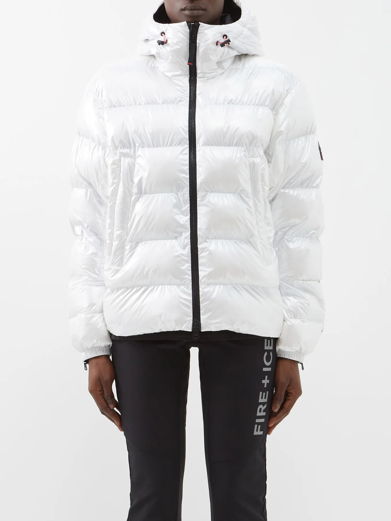 Raissa2 hooded quilted ski jacket | Matches (US)