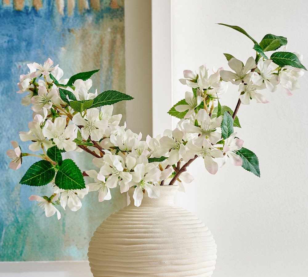 Faux Apple Blossom Clippings Bundle | Pottery Barn (US)