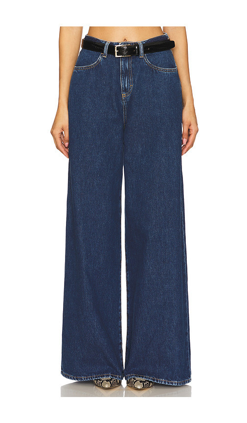 Icon Denim Kendall Wide Leg Jeans in Blue. Size 27. Also in 26, 28, 31. | Revolve Clothing (Global)