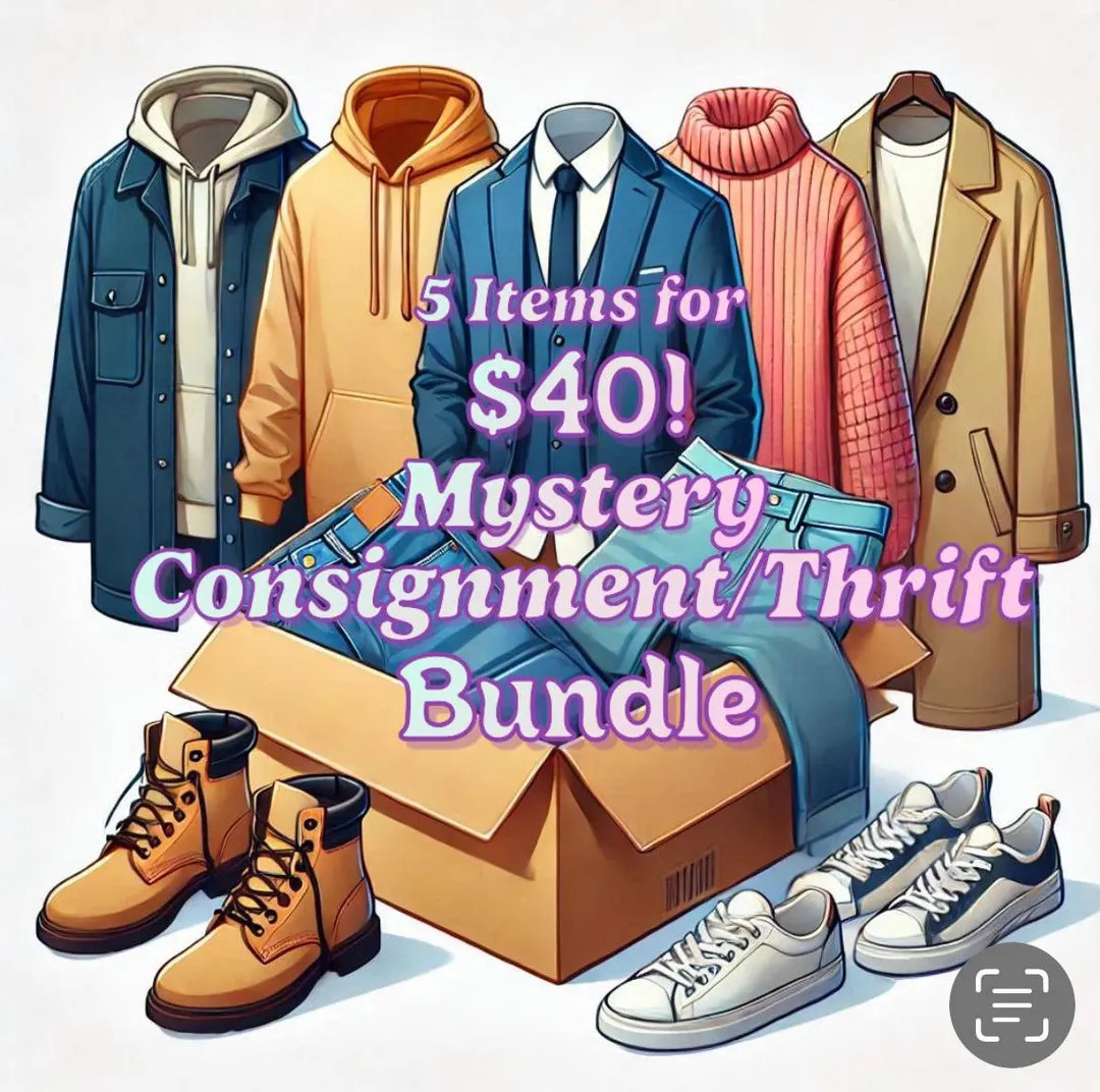 Thrifted/consignment Clothes Box, Affordable Clothes, Wardrobe Restock, Clothing Adventure, Explo... | Etsy (US)