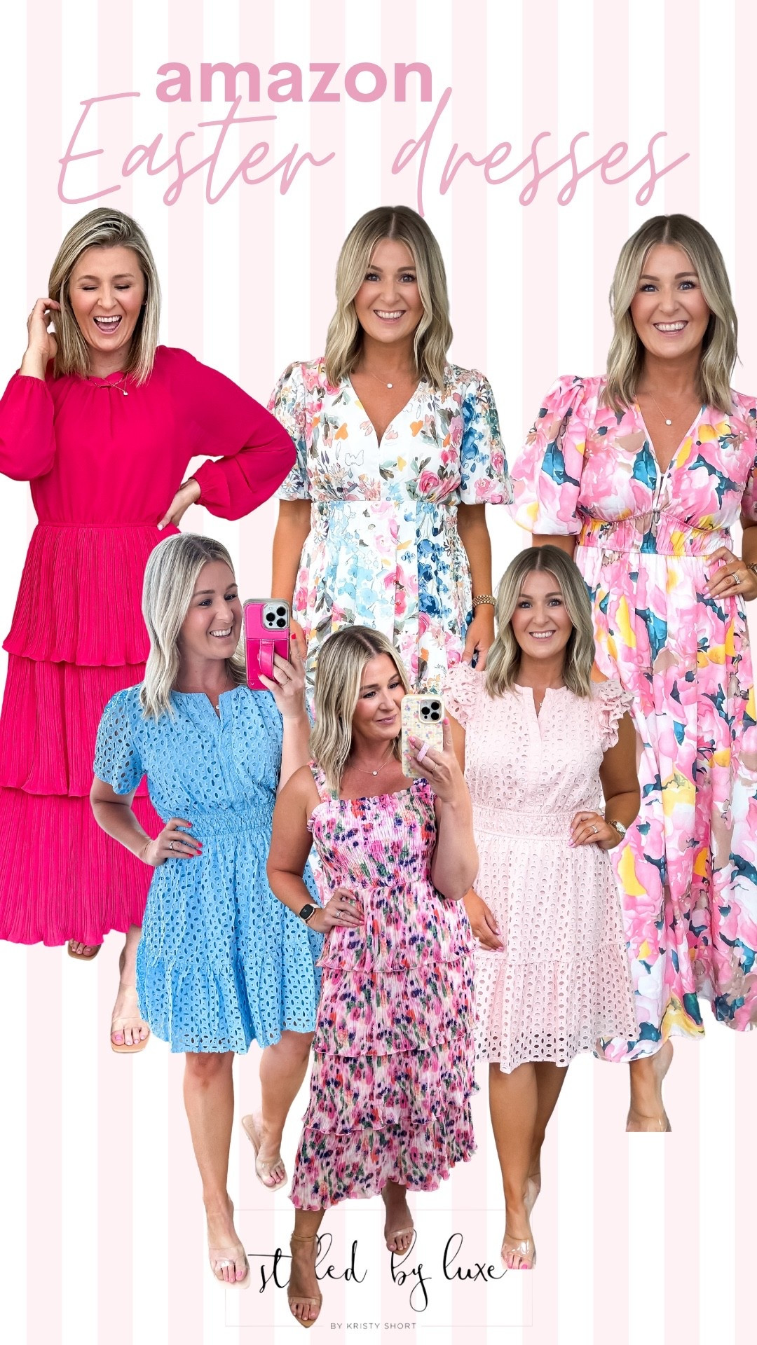 Amazon spring Easter dresses 

#LTKSaleAlert #LTKPetite #LTKSeasonal