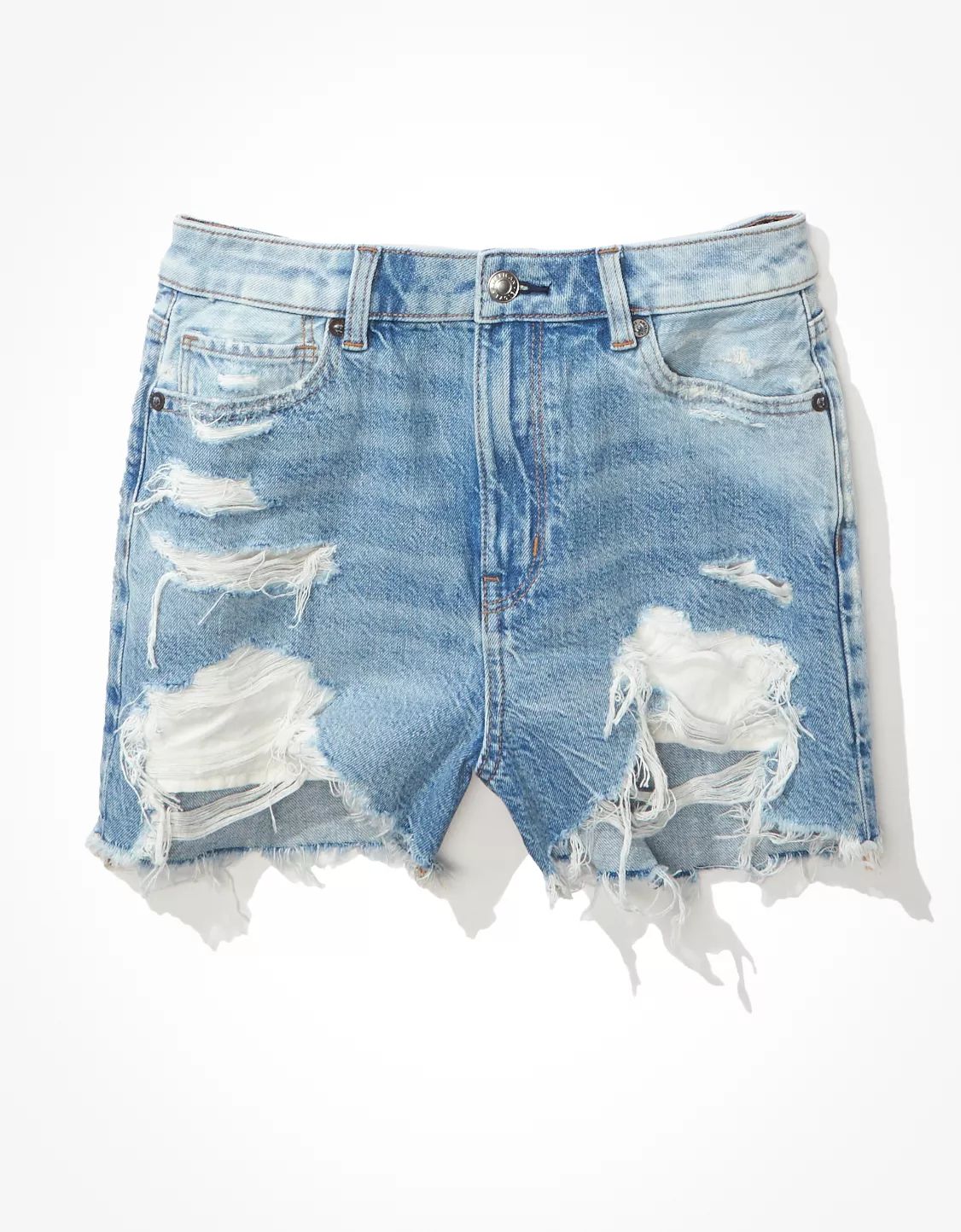 AE Denim Mom Shorts | American Eagle Outfitters (US & CA)