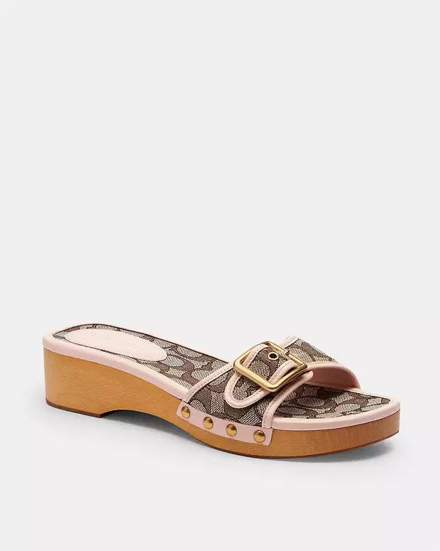 Margot Wooden Sandal | Coach (US)