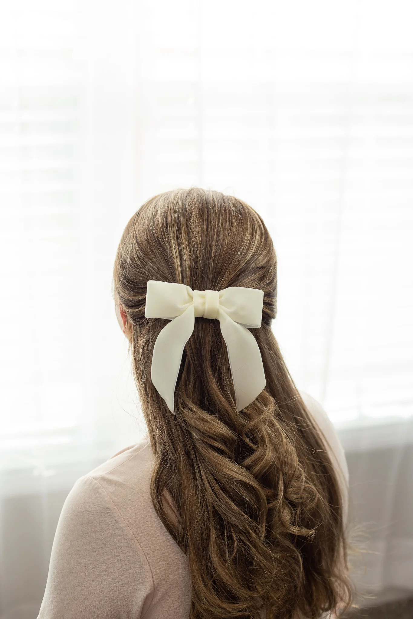 Delora Velvet Bow | Grace & Grandeur Bow Company