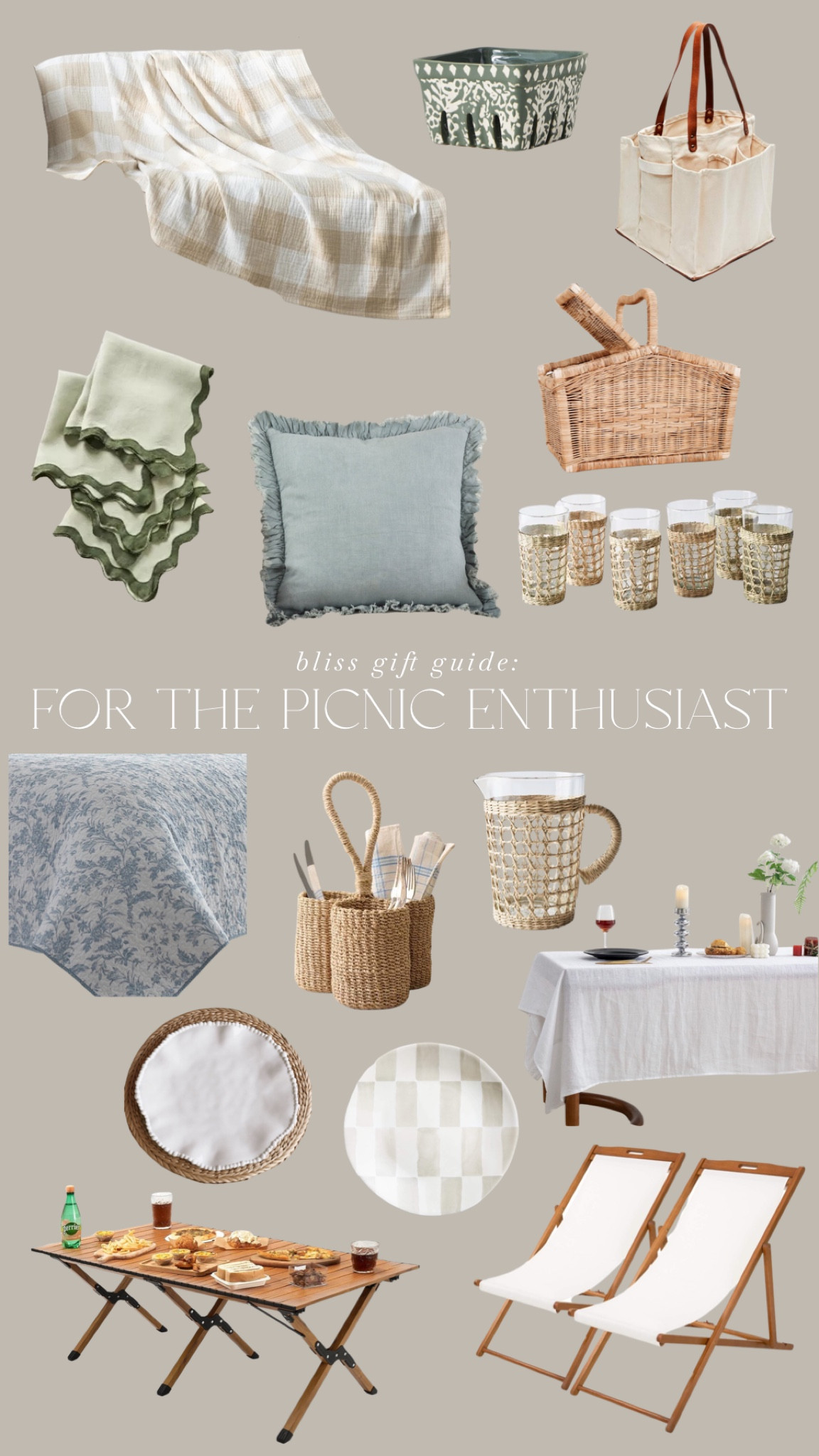 gift guide for the picnic lover in your life! 

#LTKSeasonal #LTKHoliday #LTKGiftGuide