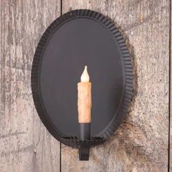 Gracie Oaks Oval Tinner's Metal Sconce | Wayfair North America