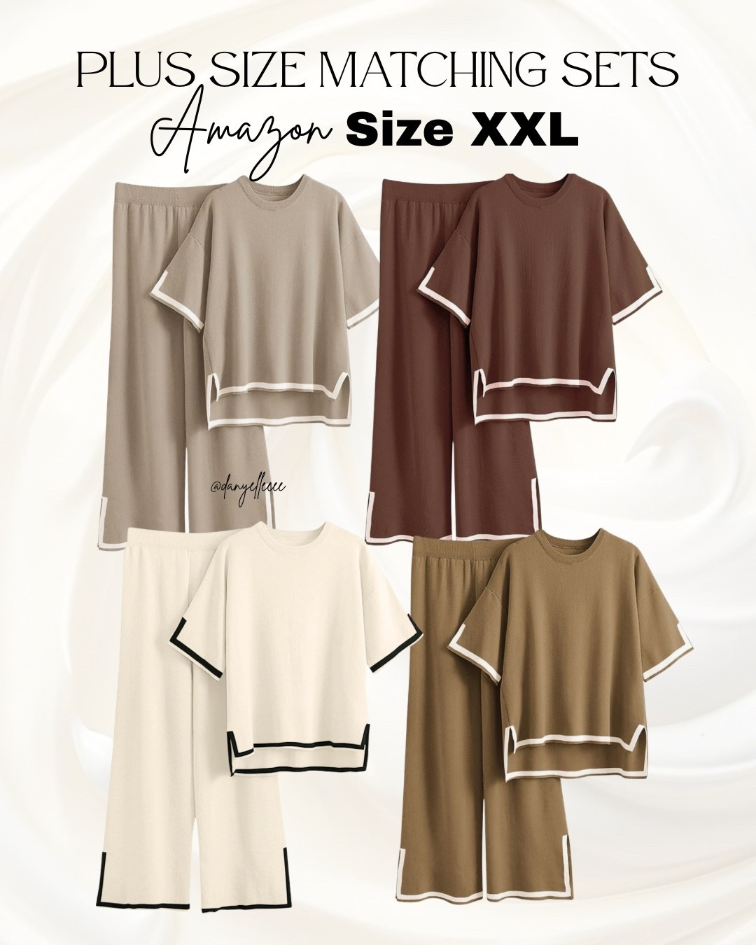 neutral size xxl matching loungewear sets from Amazon 🤎 available up to size 4XL

Fall ootd, winter ootd. Plus size, midsize, curvy, xl, xxl, 3x

#LTKSaleAlert #LTKPlusSize #LTKMidsize