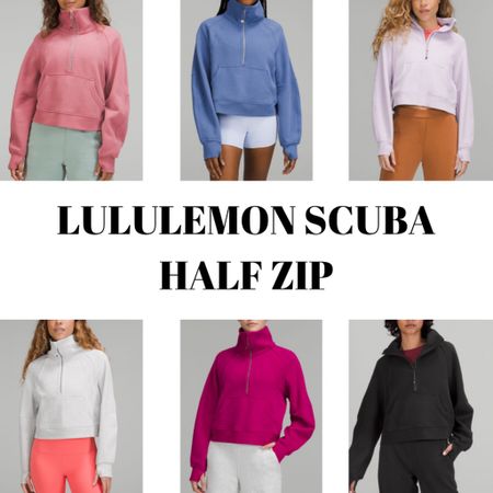 Lululemon restock in the scuba half zips!! I'm obsessed with these colors🥰

Lululemon, lululemon restock, athletic wear, athleisure, #LTKSeasonal #LTKU #LTKbeauty #LTKfamily #LTKfit #LTKstyletip #LTKsalealert #LTKunder100 

#LTKstyletip #LTKfit #LTKU