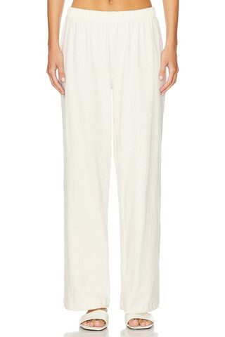 perfectwhitetee Supima Cotton Pants in Sugar from Revolve.com | Revolve Clothing (Global)