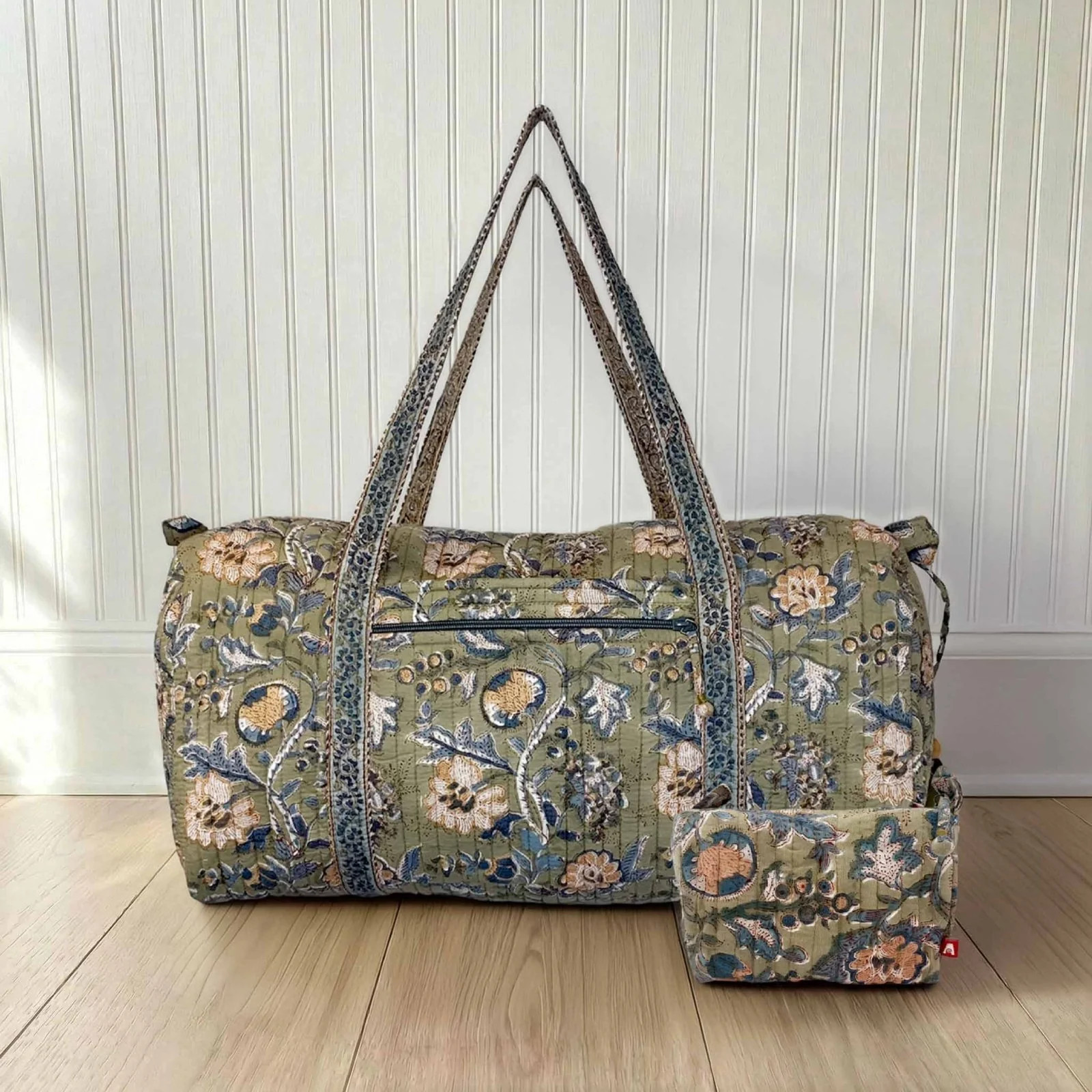 Anella Quilted Duffle Carryall Weekender Bag | HomeWetBar.com