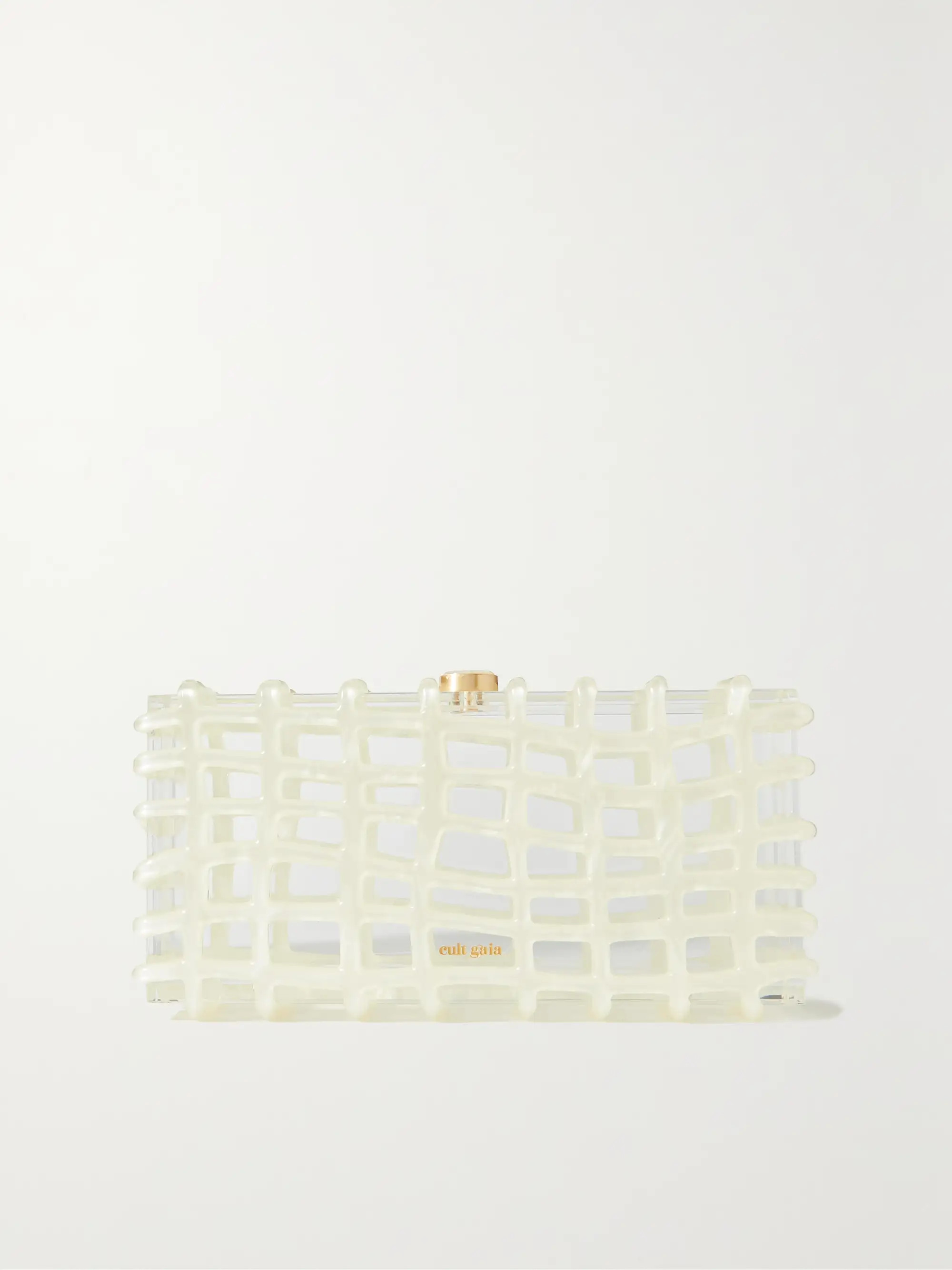 Rina acrylic clutch | NET-A-PORTER (US)