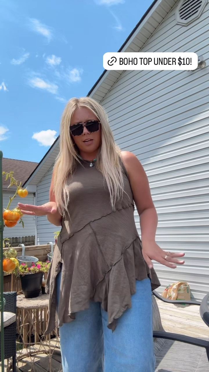 Loving this new SHEIN top! Also sharing my jeans and sunglasses because they are definitely new favorites!

#LTKFindsUnder100 #LTKFindsUnder50 #LTKMidsize