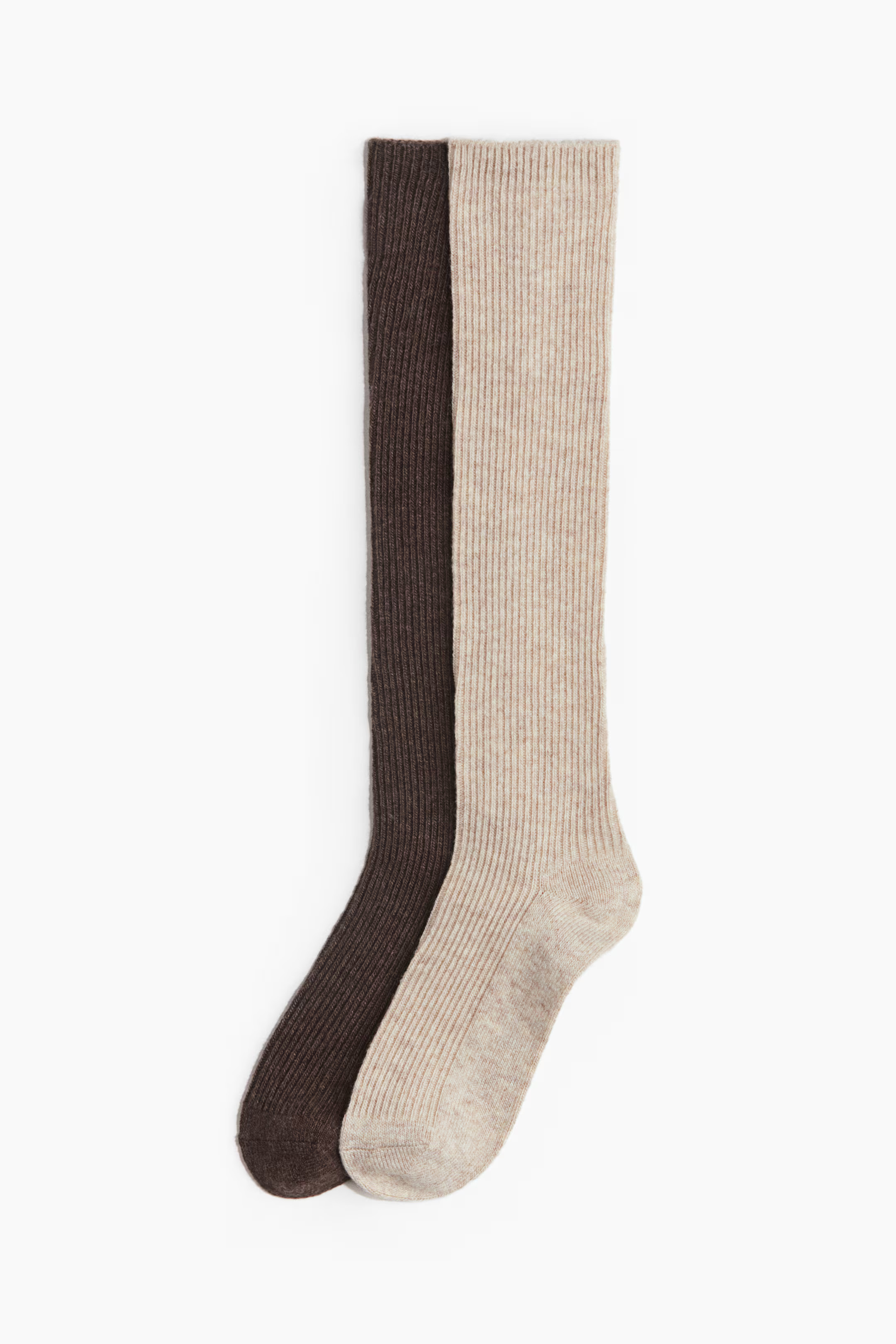 Pack de 2 calcetines a la rodilla | H&M (FR, IT, ES, PT, BE)