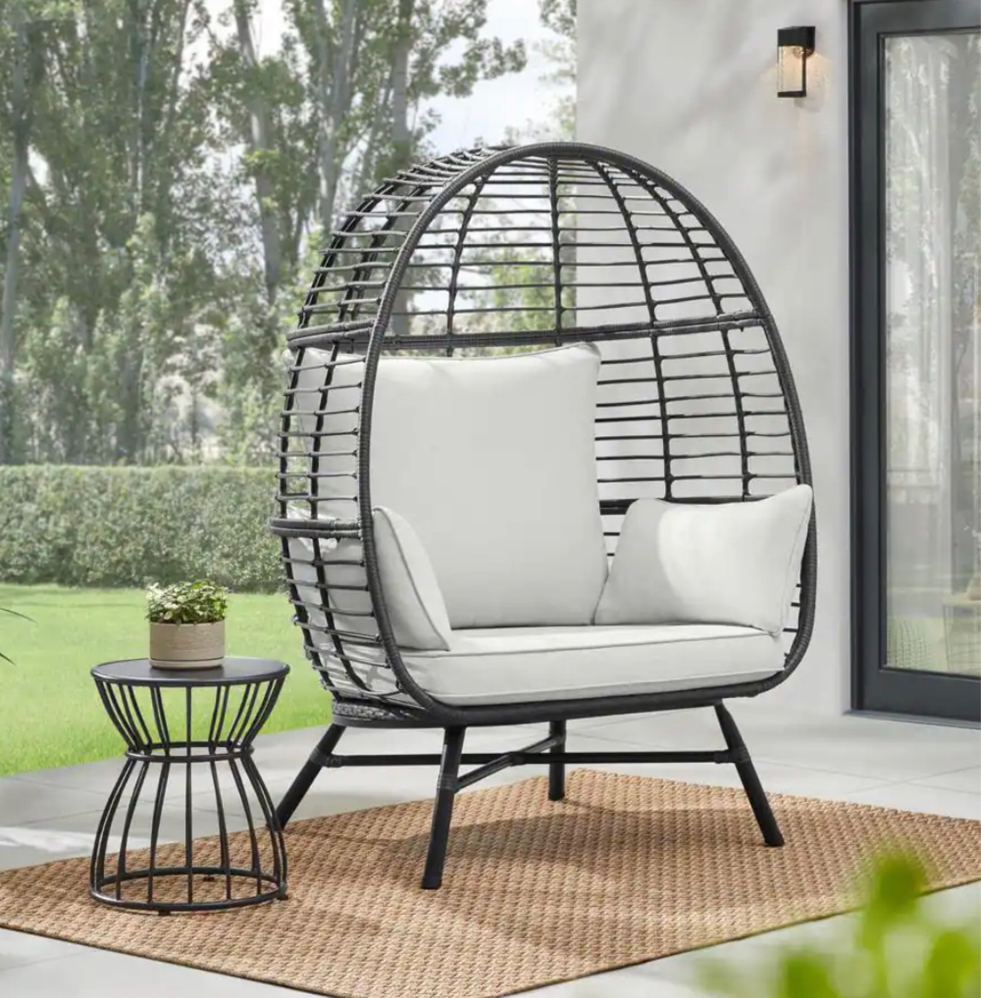 This is a GREAT price on an egg chair!🔥 

#LTKhome #LTKunder50 #LTKsalealert