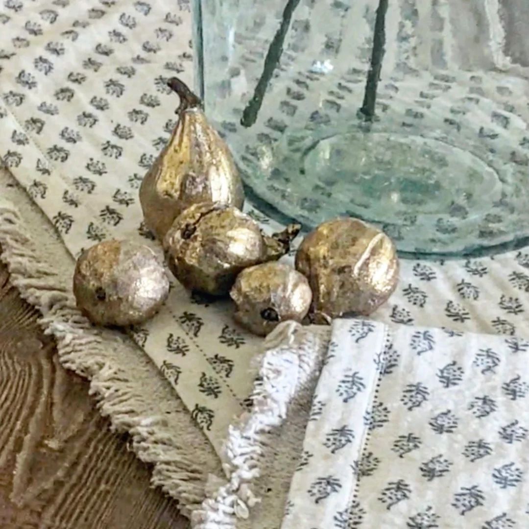 Gold Fig Accents-5 Pieces | Interior Delights