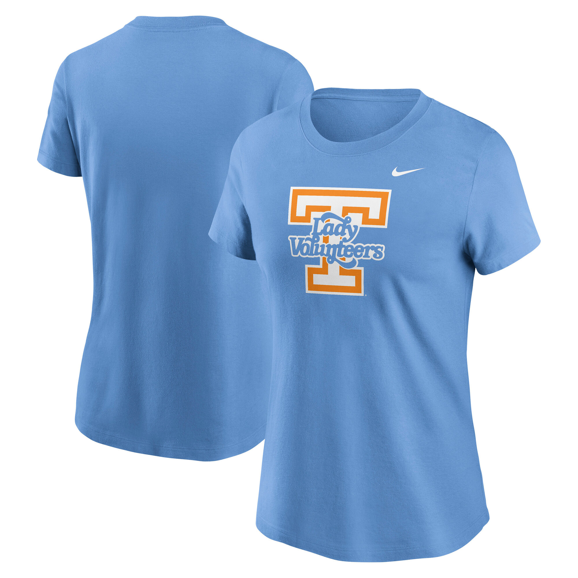 Women's Nike Light Blue Tennessee Lady Volunteers Primary T-Shirt | Fanatics