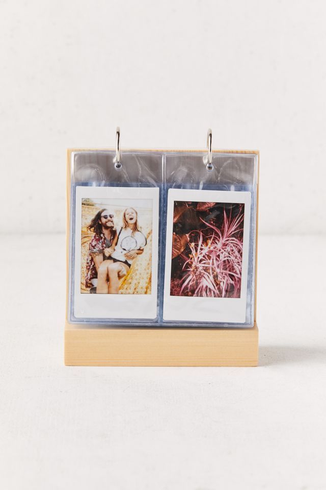 Tabletop Wood Flip Instax Mini Picture Frame | Urban Outfitters (US and RoW)