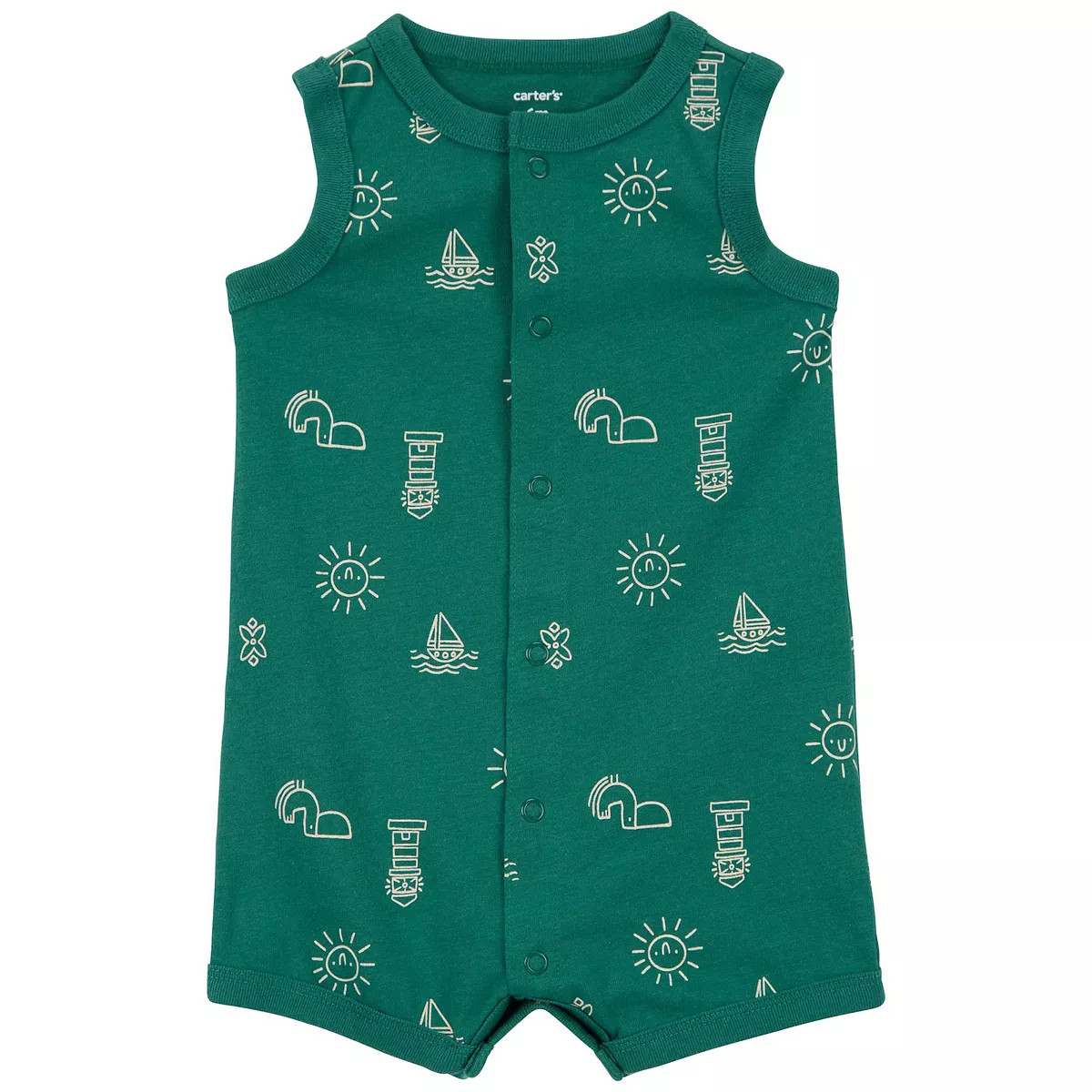 Baby Boy Carter's Snap-Up Romper | Kohl's