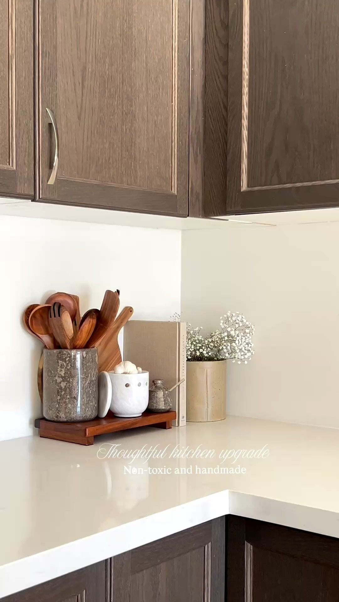 One of the easiest non-toxic swaps I’ve made in my kitchen and I use them every single day 🤎

〰️ Comment SHOP for the links 🔗

These 100% natural teak wood utensils are durable, heat-resistant, and won’t melt or deform in hot pots like plastic utensils can. I’ve been using mine for months, and they still look amazing. They’re lightweight, easy to clean, and make cooking feel just a little more elevated ✨

#amazonfinds #kitcheninspo #kitchenfinds

#LTKhome #LTKstyletip