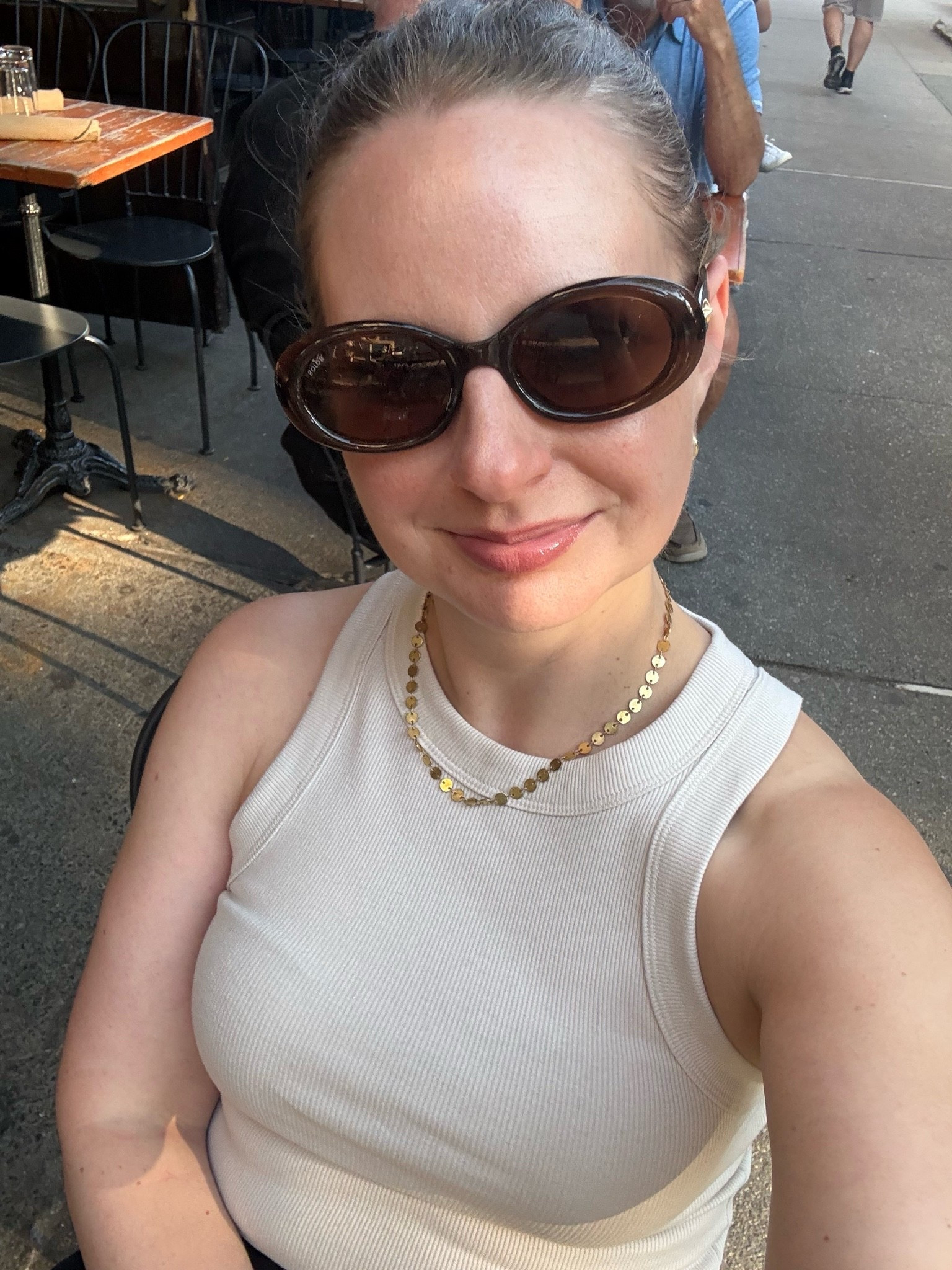 It is the summer of the tank top! I see them everywhere with silk skirts, skorts and shorts. I got this one from Old Navy on sale for $12!! Sized up to a S for my chest.

#LTKootd #LTKSaleAlert