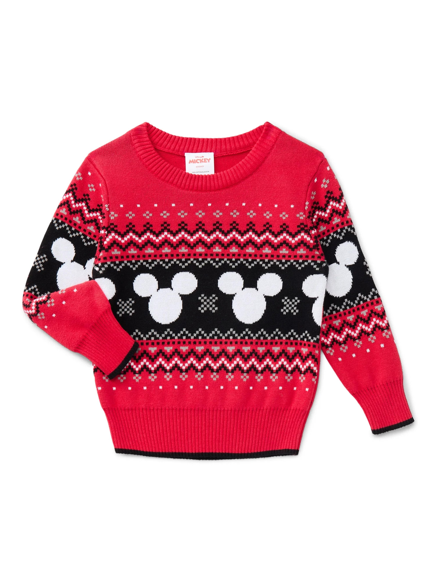 Mickey Mouse Toddler Boys Graphic Sweater, Sizes 12M-5T | Walmart (US)