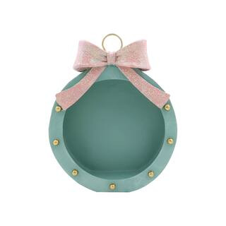 9" Mint Ornament with Pink Glitter Bow Miniature Display by Ashland® | Michaels | Michaels Stores
