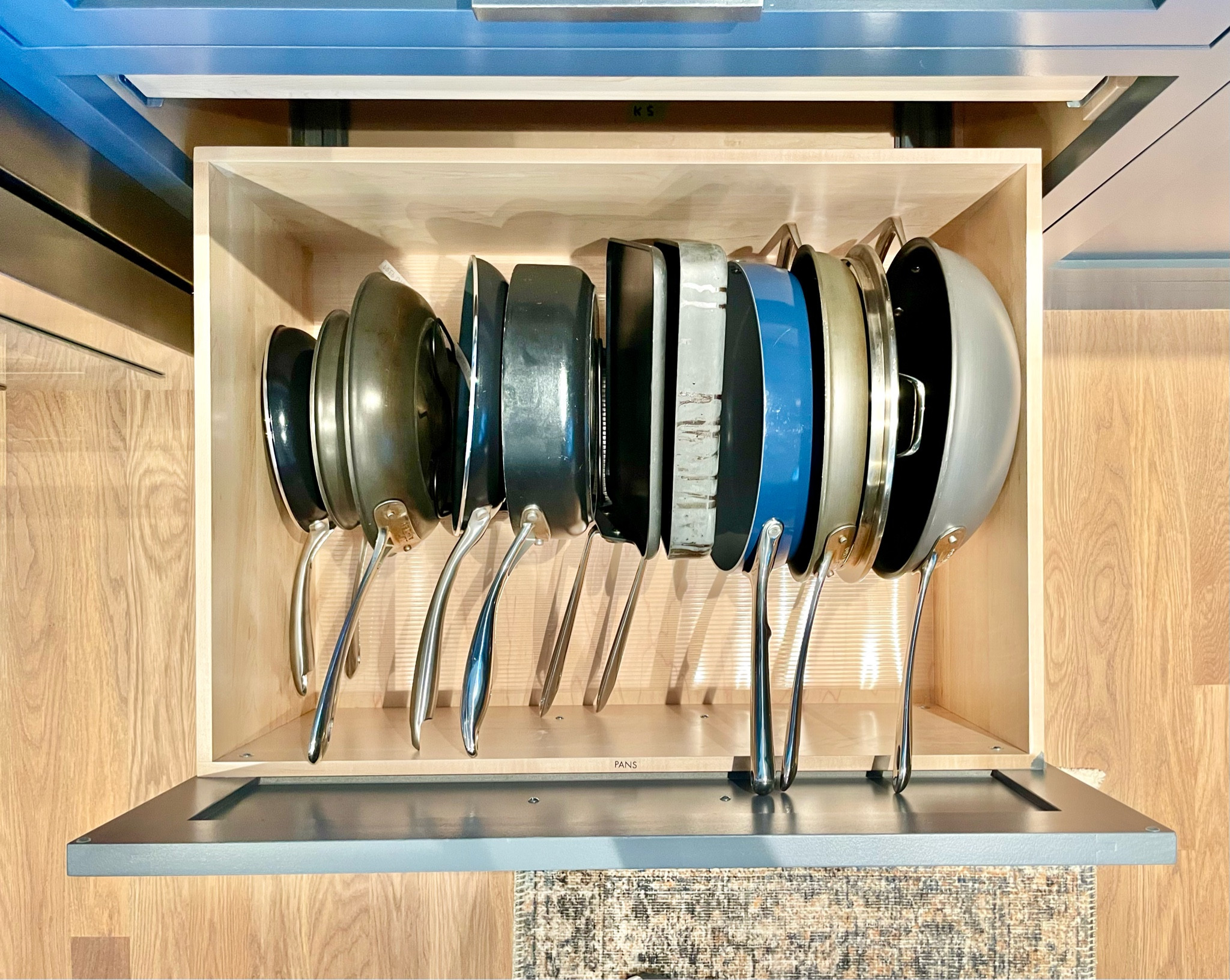 There are few things we love in a kitchen more than a pan rack. Easy access to every pan (or lid!), and no clanking and struggling to get to the one you want. 🙌🏻

#LTKHome #LTKFindsUnder50 #LTKFamily