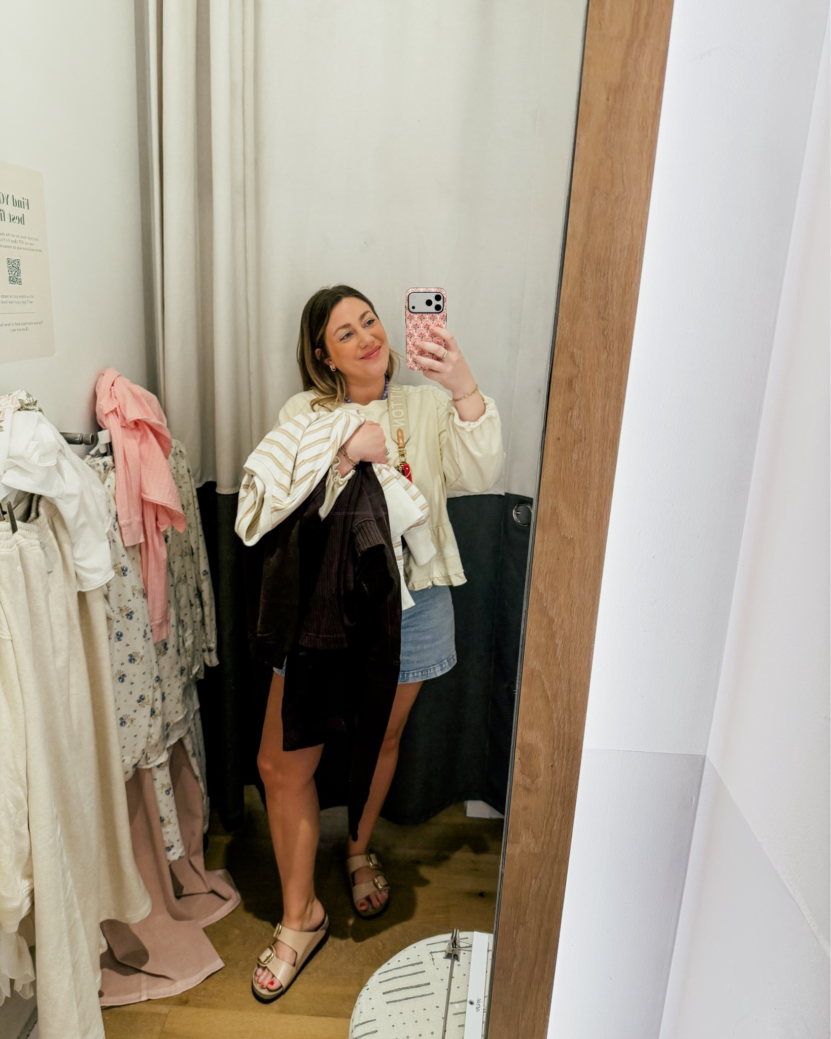 Aerie try on! And good news for you everything is on sale online!!! 👏🏻👏🏻 large bottom medium top! 

#LTKMidsize #LTKmomlife #LTKSaleAlert