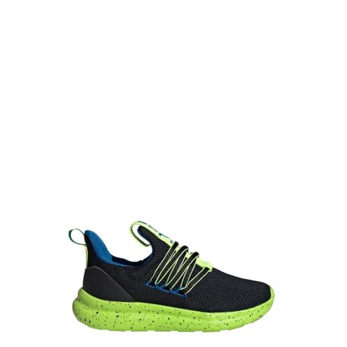 Adidas Kids Unisex Lite Racer Adapt 7.0 Shoes (Little Kid/Big Kid) Black/Lucid Lemon/Bright Royal 11 Little Kid Medium | Amazon (US)