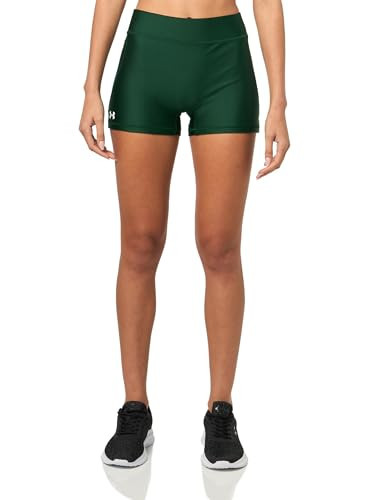 Under Armour Womens Team Shorty 3, (301) Forest Green / / White, X-Small | Amazon (US)