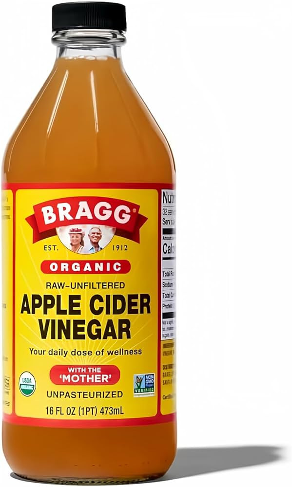 Bragg Organic Raw Apple Cider Vinegar, 16 Ounce (1 pack) | Amazon (US)