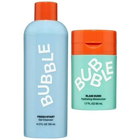 Bubble Skincare Normal to Dry Cleanser & Moisturizer Duo | Walmart (US)