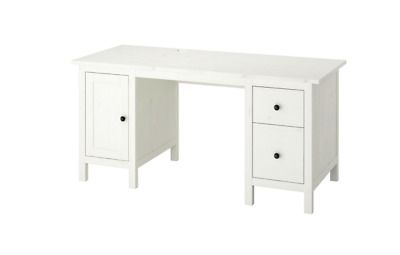 HEMNES Desk, white stain 61x25 5/8 " NEW  | eBay | eBay US