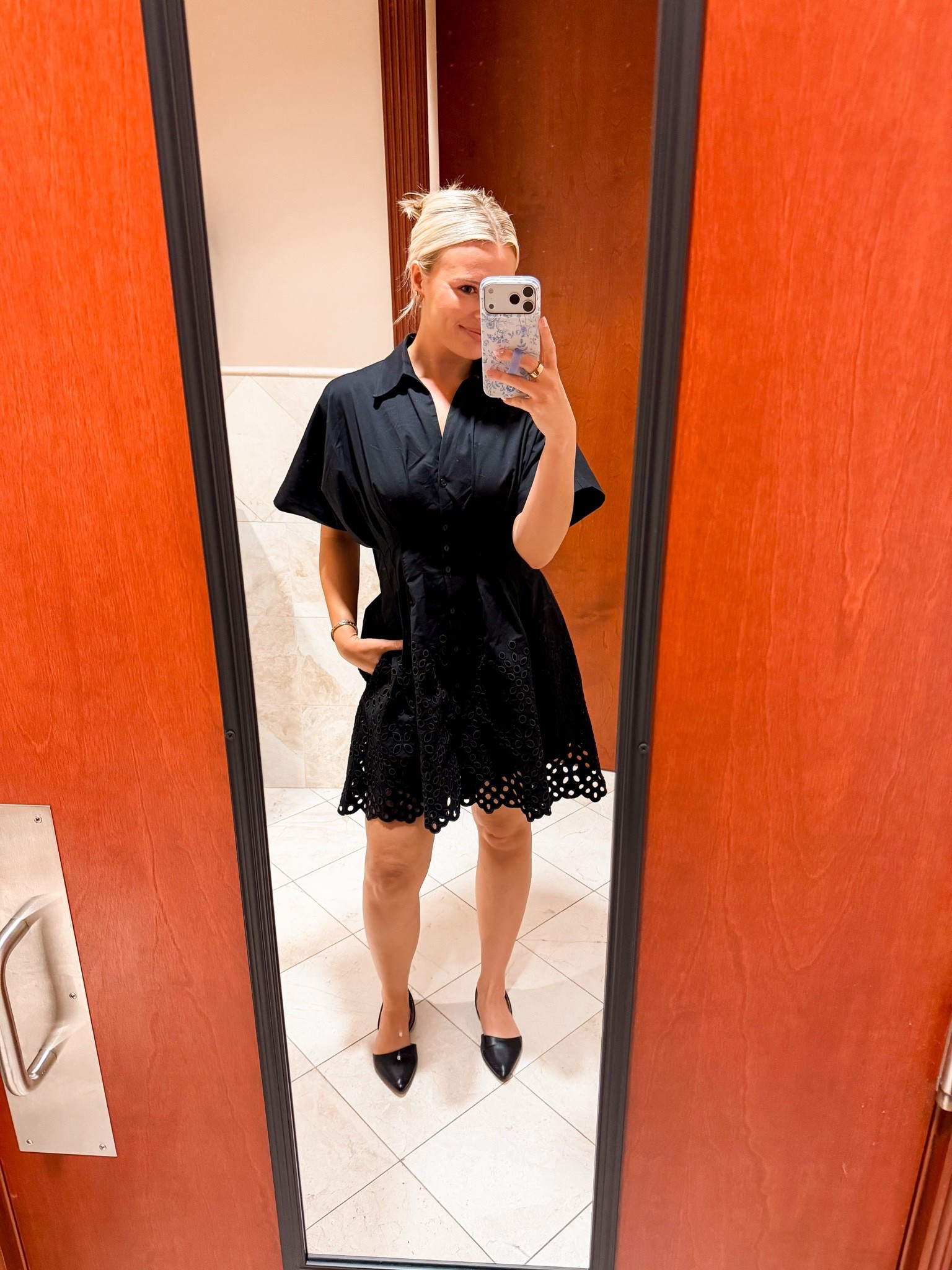 Today’s office dress - obsessed with this style from anthro! Wearing a medium in this short version for some extra length but I wear a small in the longer version!

#LTKTall #LTKWorkwear