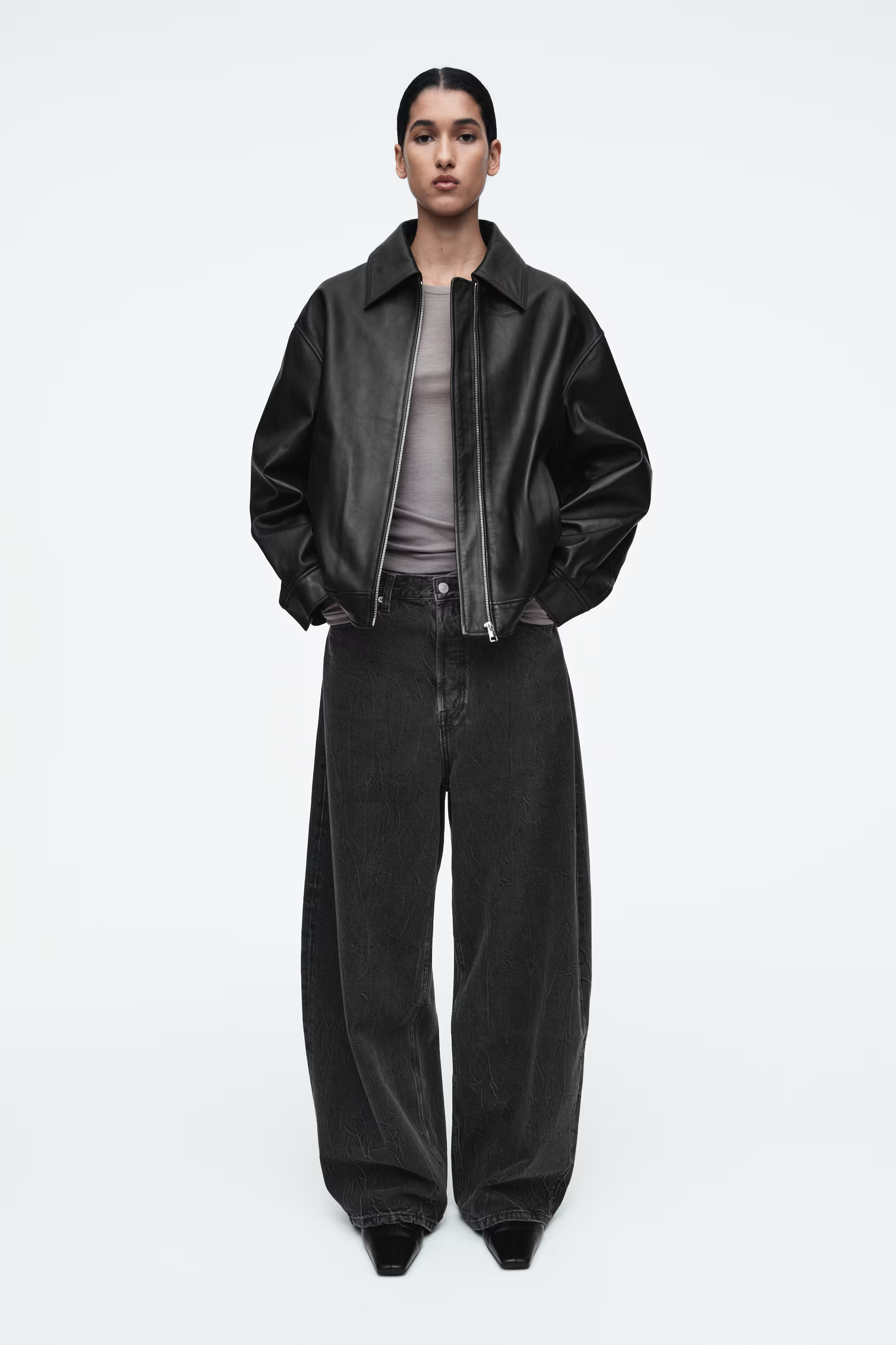 COAST WIDE-LEG JEANS | H&M (UK, MY, IN, SG, PH, TW, HK)