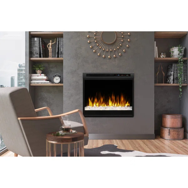 Abhinav 29.25'' W Electric Fireplace Insert | Wayfair North America